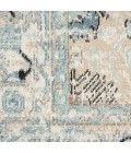 Nourison Home Washable Decor Taupe Blue WSD12 2 ft. X 6 ft. Rectangle Rug
