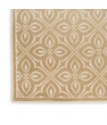 Nourison Washable Charm Beige Ivory WCH03 4 ft. X 6 ft. Rect. Rug