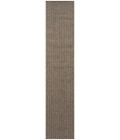 Nourison Tulum Brown TLM02 2 ft. 2 in. X 8 ft. Rect. Rug