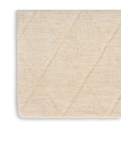 Nourison Wool Haven Ivory Rug WOH01 7 ft. 9 in. X 9 ft. 9 in. Rect. - Rugs Town Nourison Wool Haven Ivory WOH01 7 ft. 9 in. X 9 ft. 9 in. Rect. Rug