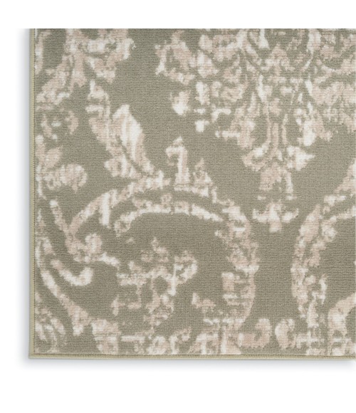 Nourison Jubilant Olive JUB09 6 ft. X 9 ft. Rect. Rug