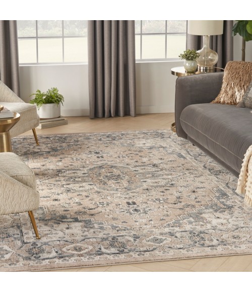 Nourison Concerto Beige Grey CNC05 7 ft. 10 in. X 9 ft. 10 in. Rect. Rug