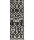 Nourison Positano Black POS02 2 ft. X 6 ft. Rect. Rug