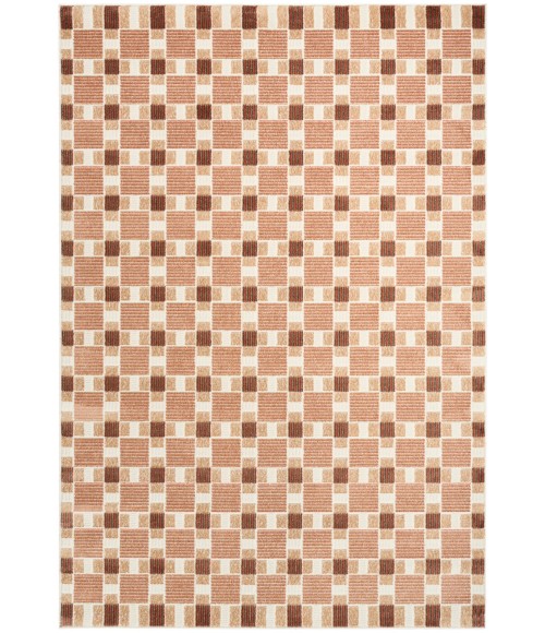 Nourison Nordic Rust NRC14 5 ft. X 7 ft. Rect. Rug