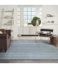 Nourison Positano Navy Ivory POS03 8 ft. X 10 ft. Rect. Rug