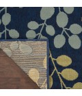 Nourison Caribbean Square Area Rug CRB01-Navy