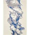 Nourison Twilight Area Rug TWI27 Ivory/Blue 5'6" x 8'