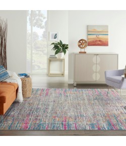 Nourison Passion - Psn09 Ivory Multicolor Area Rug 9 ft. X 12 ft. Rectangle