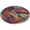 Nourison Aloha Navy Multicolor ALH18 5 ft. 3 in. Round Rug