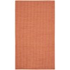 Nourison Positano - Pos01 Terracotta Area Rug 3 ft. X 5 ft. Rectangle