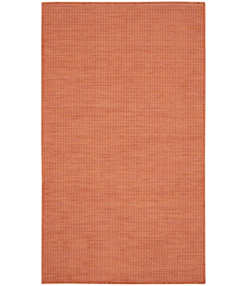 Nourison Positano Area Rug POS01 Terracotta 3' x 5'
