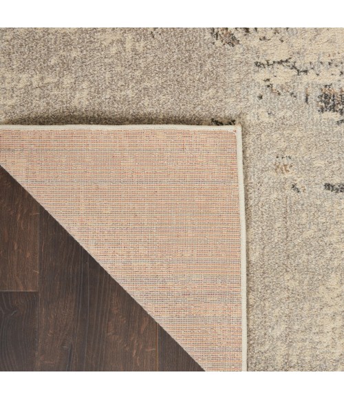 Nourison Celestial Runner Area Rug CES02-Ivory/Grey
