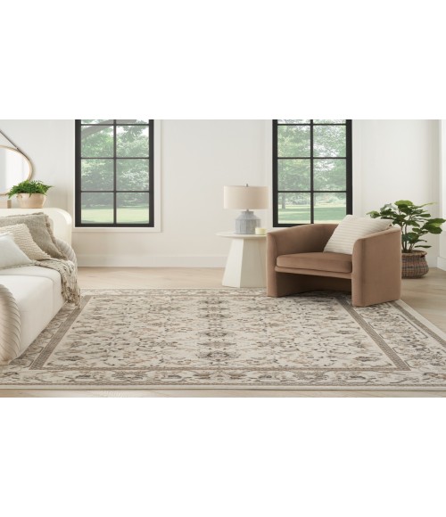 Nourison Serenity Home Ivory Mocha Rug SRH02 9 ft. X 12 ft. Rectangle - Rugs Town Nourison Serenity Home Ivory Mocha SRH02 9 ft. X 12 ft. Rectangle Rug