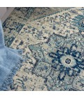 Nourison Tranquil Area Rug TRA06-Ivory/Light Blue