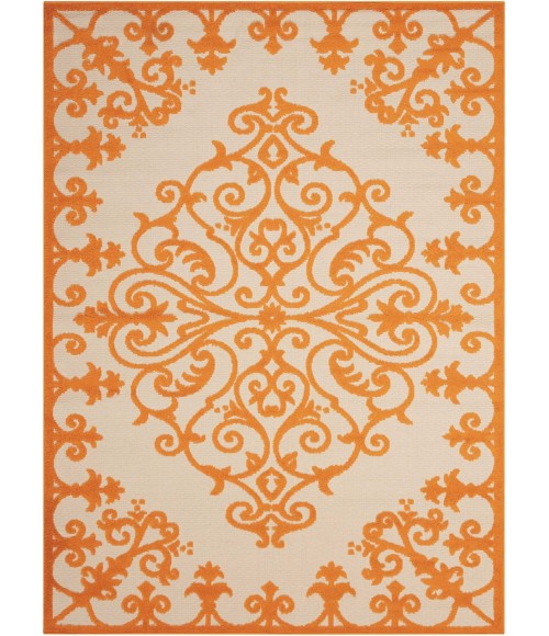 Nourison ALOHA Area Rug Nourison Aloha Area Rug ALH12-Orange