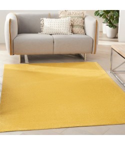 Nourison Essentials - Nre01 Yellow Area Rug 5 ft. X 7 ft. Rectangle