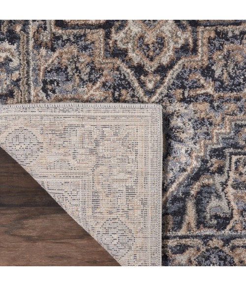 Nourison MOROCCAN CELEBRATION Area Rug kathy ireland Home Moroccan Celebration Area Rug KI381-Navy
