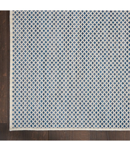 Nourison Courtyard Area Rug COU01-Ivory Blue