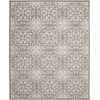 Nourison Home Jubilant JUB06 Ivory/Grey 8 ft. 6 in. X 12 ft. Area Rug