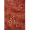 Nourison Somerset - St74 Flame Area Rug 5 ft. 3 X 7 ft. 5 Rectangle