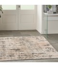 Nourison Quarry Beige Grey QUA01 5 ft. X Square Rug