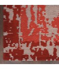 Nourison Symmetry Area Rug SMM02-Beige/Red