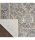 kathy ireland Home Malta Area Rug MAI12-Ivory/Blue