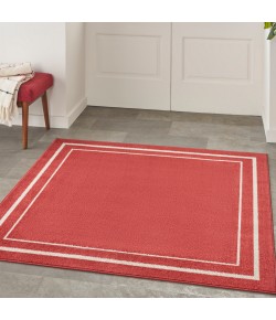 Nourison Essentials - Nre02 Brick Ivory Area Rug 5 ft. X Square Square