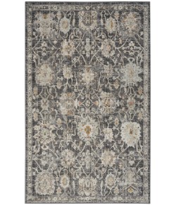 Nourison Oushak Home Charcoal OUS01 4 ft. 1 in. X 5 ft. 11 in. Rectangle Rug