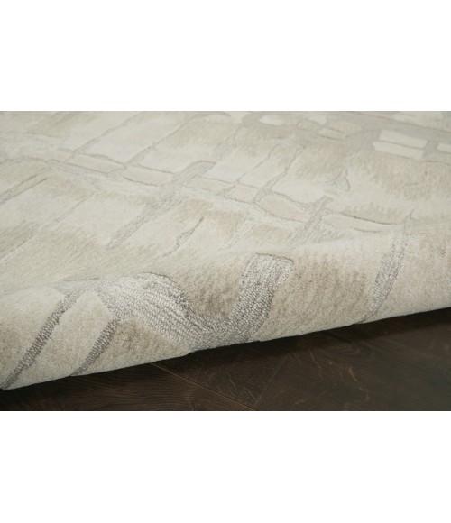 Nourison SYMMETRY Area Rug Nourison Symmetry Area Rug SMM04-Ivory/Beige