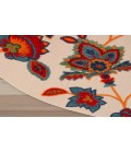 Nourison Aloha Multicolor ALH31 7’10” Round Rug
