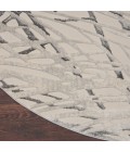 Rustic Textures Area Rug Nourison Rustic Textures Area Rug RUS17 Ivory/Grey 7'10" Round