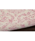 Nourison Jubilant Ivory Pink JUB09 2 ft. X 6 ft. Rectangle Rug