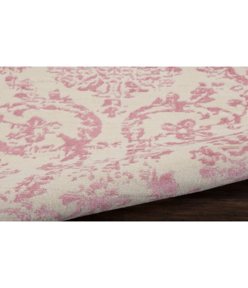 Nourison Jubilant Ivory Pink JUB09 2 ft. X 6 ft. Rectangle Rug