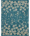 Nourison Tranquil Area Rug TRA04-Turquoise