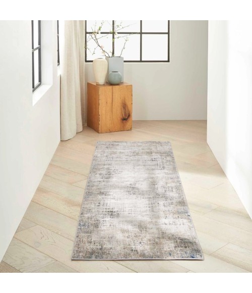 Calvin Klein CK022 Infinity Blue Multicolor IFN01 6 ft. X 9 ft. Rect. Rug