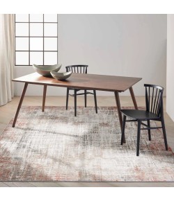 Calvin Klein CK022 Infinity IFN01 Rust Multicolor 6 ft. X 9 ft. Area Rug