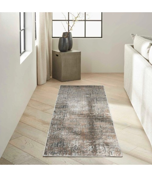 Calvin Klein CK024 Irradiant Black Ivory IRR01 8 ft. X 10 ft. Rect. Rug