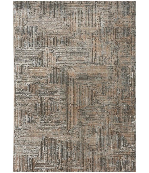 Calvin Klein CK024 Irradiant Black Ivory IRR01 8 ft. X 10 ft. Rect. Rug