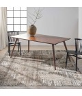 Calvin Klein CK024 Irradiant Black Ivory IRR01 8 ft. X 10 ft. Rect. Rug