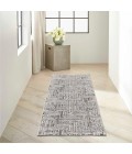 Calvin Klein CK024 Irradiant Cream Black IRR01 8 ft. X 10 ft. Rect. Rug
