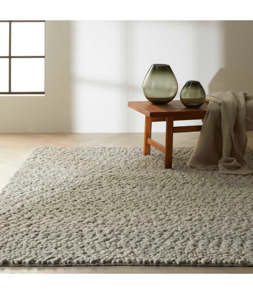 Calvin Klein Riverstone Grey/Ivory CK940 8 ft. X 10 ft. Rect. Rug