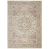 Nourison Tranquil(Traql) - Tra06 Ivory Pink Area Rug 4 ft. X 6 ft. Rectangle