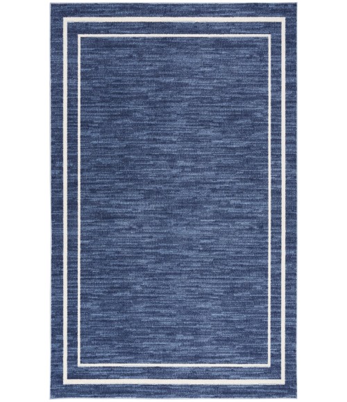 Nourison Nourison Essentials Navy Ivory NRE02 7 ft. X 10 ft. Rectangle Rug