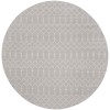 Nourison Whimsicle - Whs02 Grey Area Rug 8 ft. X Round