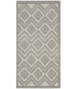Nourison Versatile - Nrv01 Silver Grey Area Rug 2 ft. X 4 ft. Rectangle