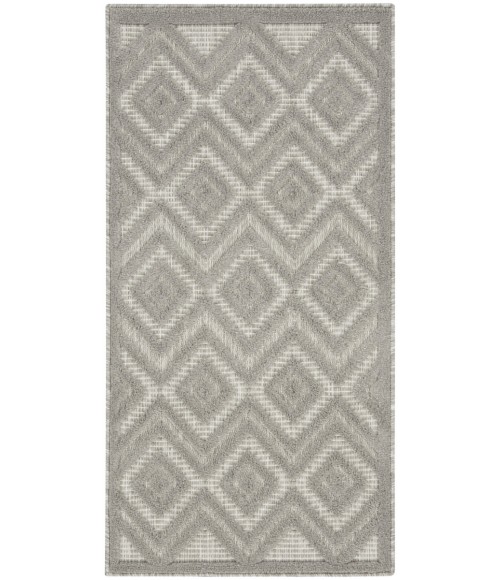 Nourison Versatile Area Rug NRV01 Silver Grey