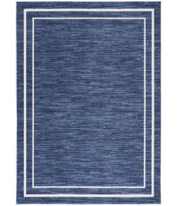 Nourison Essentials - Nre02 Navy Ivory Area Rug 6 ft. X 9 ft. Rectangle