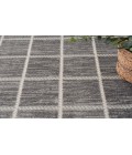 Nourison Serenity Home Grey Ivory SRH05 7 ft. 10 in. X 9 ft. 10 in. Rectangle Rug