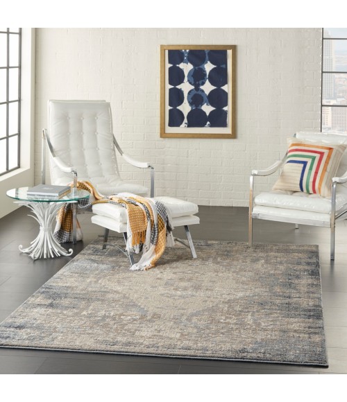 Kathy Ireland Moroccan Celebration Area Rug KI3M2-Grey/Slate